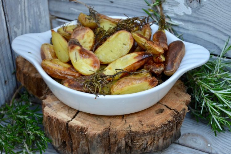 Pommes de terre rôties au four et au romarin