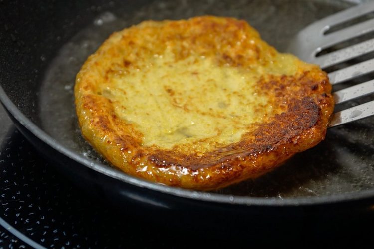 Galettes de pommes de terre faites maison