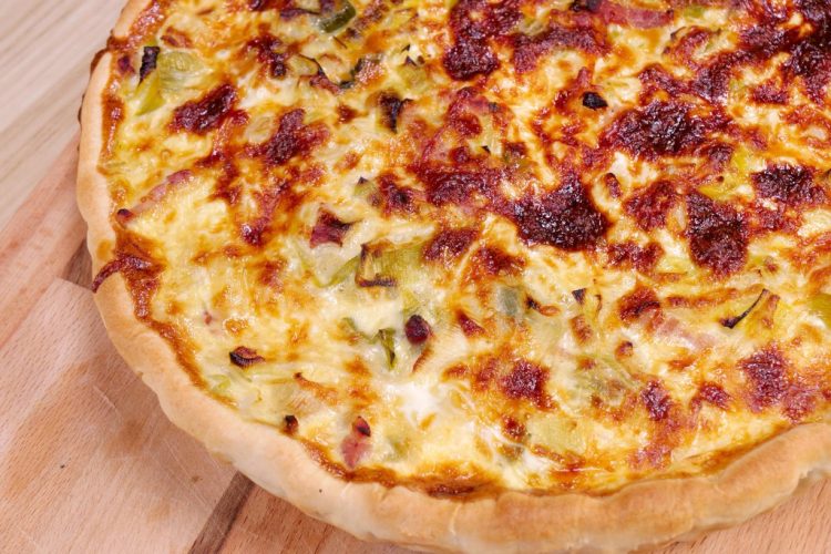 Quiche aux poireaux