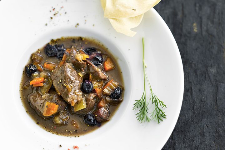 Ragoût de bœuf aux olives