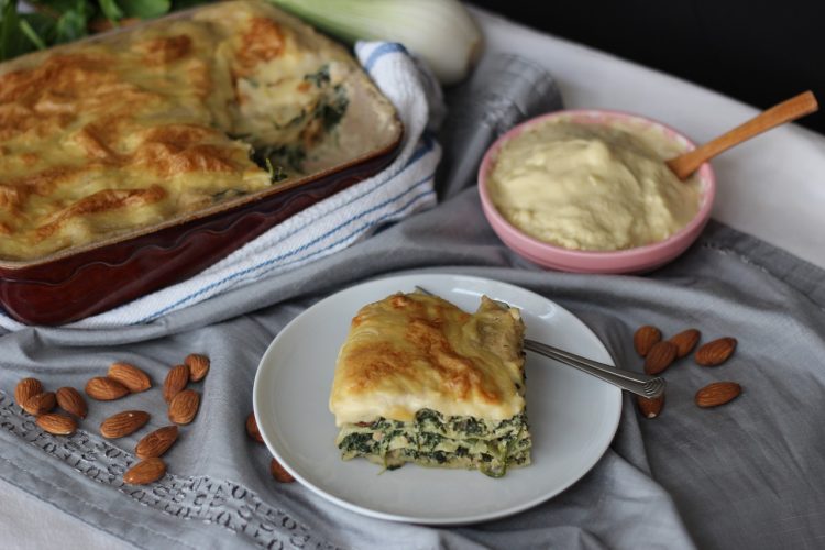 Recette avec béchamel : lasagna verde