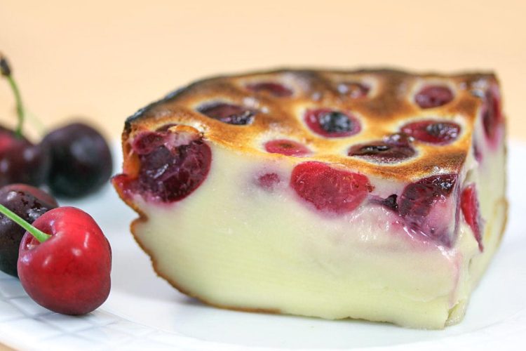 Recette clafoutis aux cerises congelées