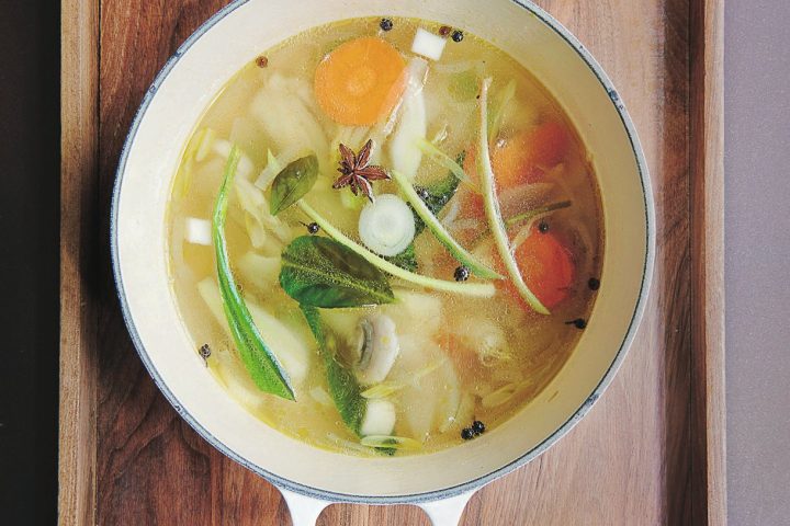Recette du bouillon de légumes