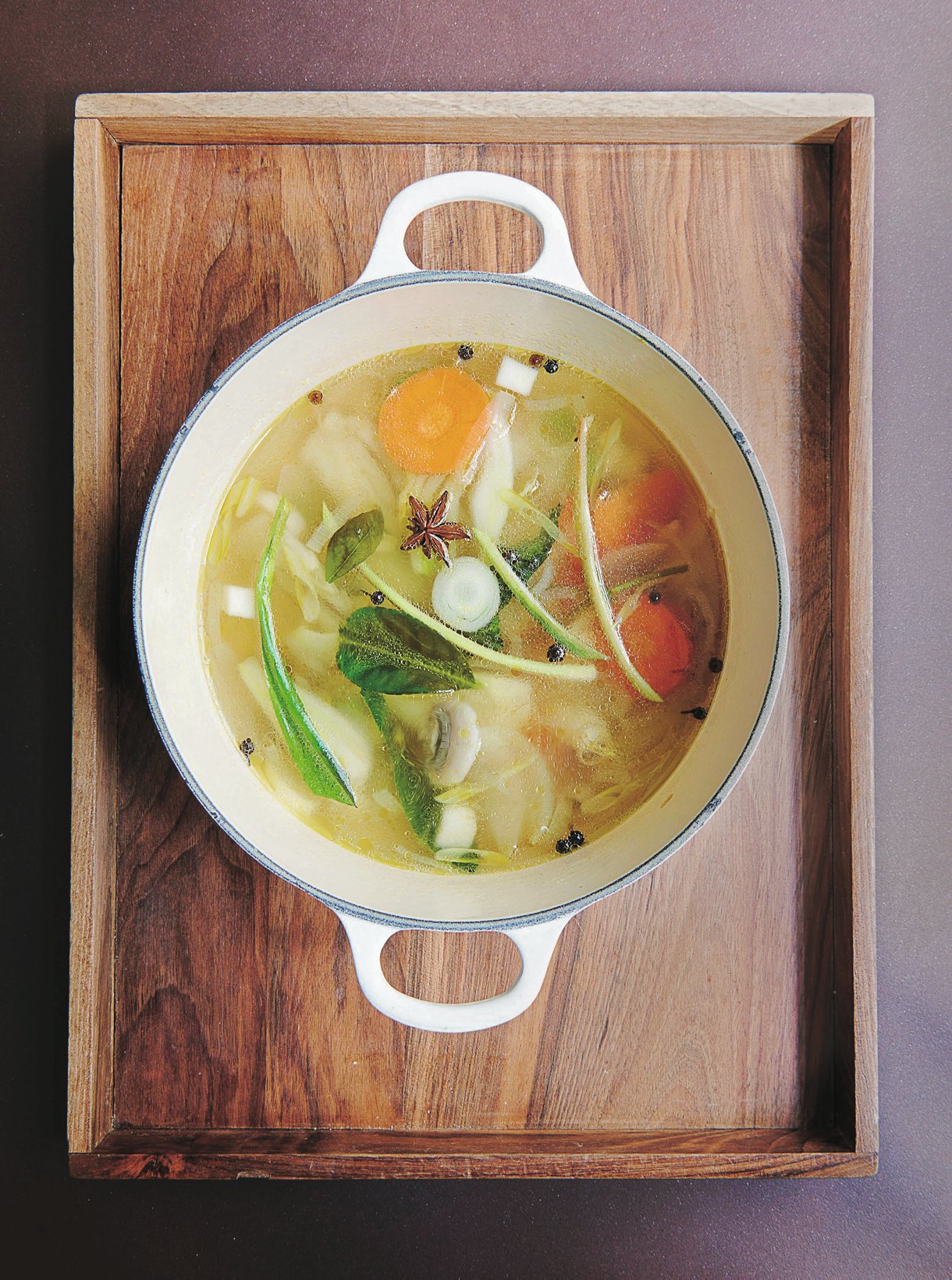 Recette du bouillon de légumes Spécial Gastronomie