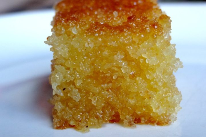 Recette gâteau de semoule