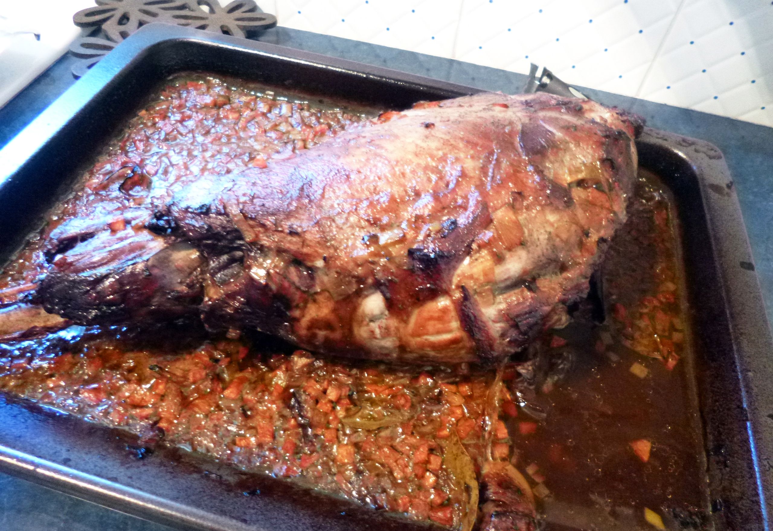 Recette gigot de sanglier au four Spécial Gastronomie