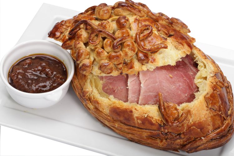 Recette jambon en croûte