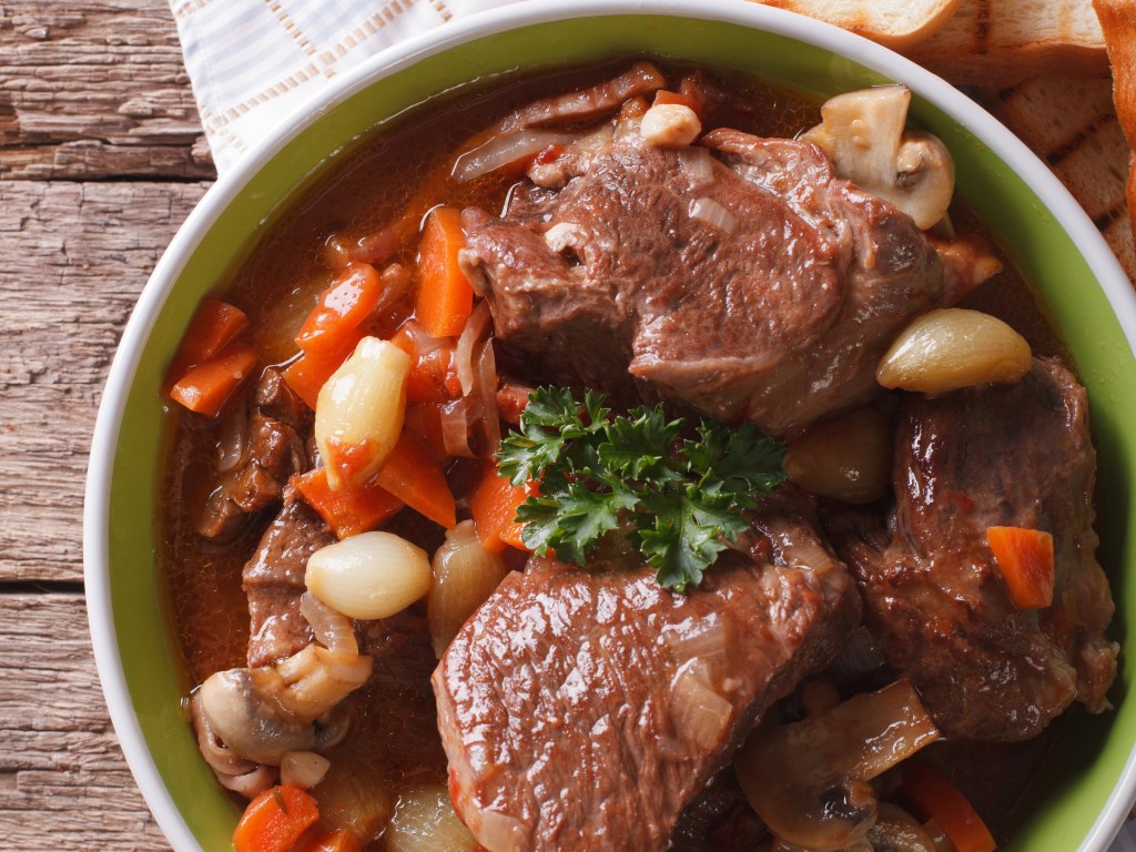 Recette jarret de bœuf aux carottes Spécial Gastronomie
