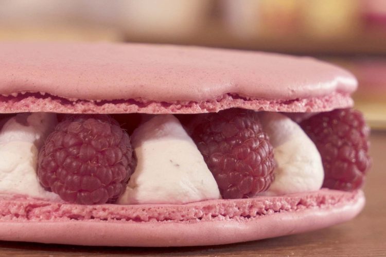 Recette macaron framboise