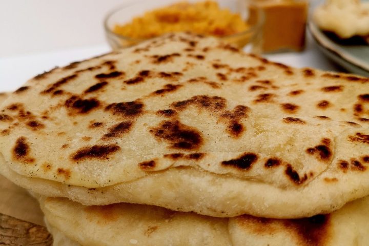 Recette naan fromage