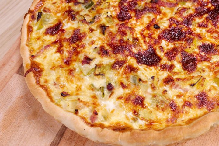 Recette quiche poireaux