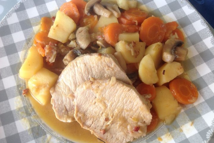 Recette rôti de porc Cookeo