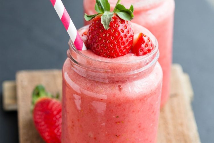 Recette smoothie fraise