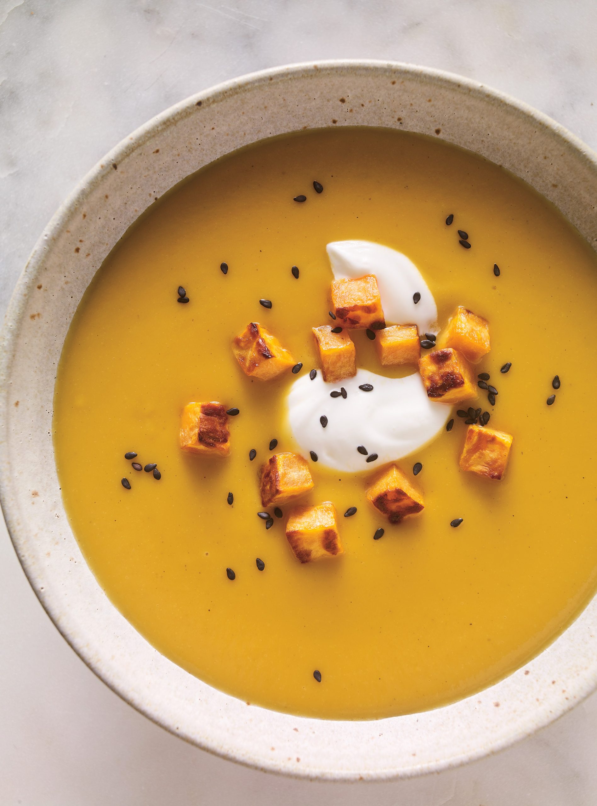 Recette soupe patate douce - Spécial Gastronomie