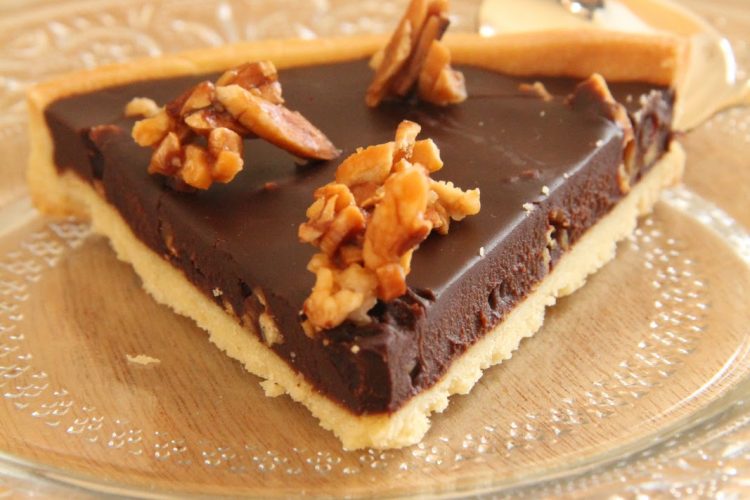 Recette tarte au chocolat sans crème