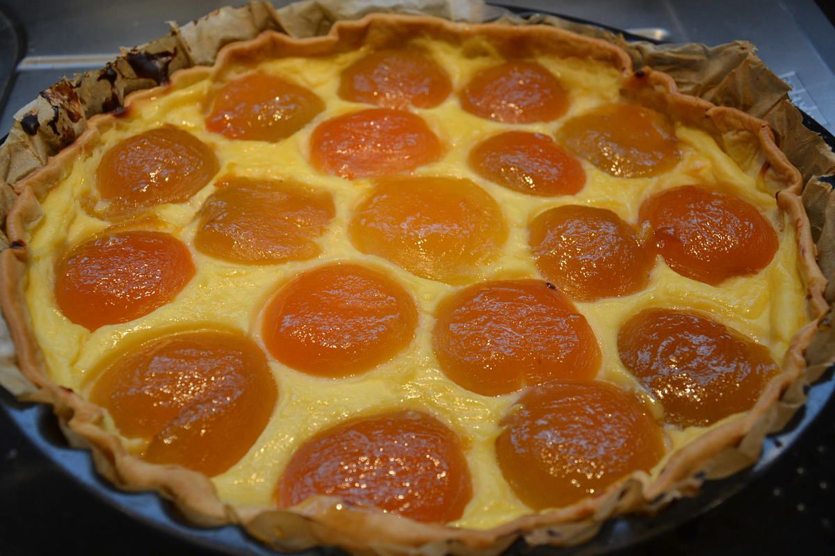 Tarte aux abricots