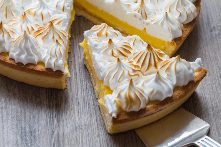 Recette tarte citron meringuée