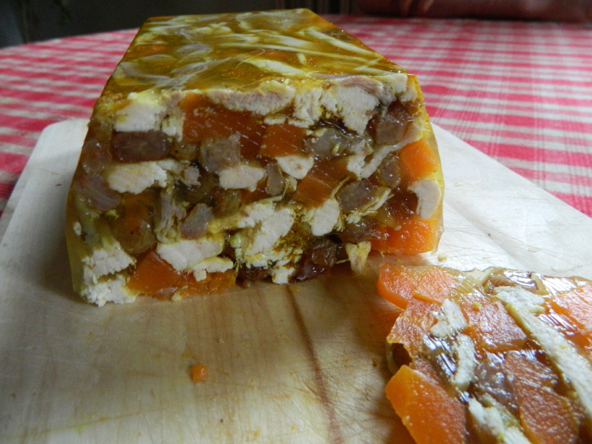 Recette terrine de poulet en gelée Spécial Gastronomie
