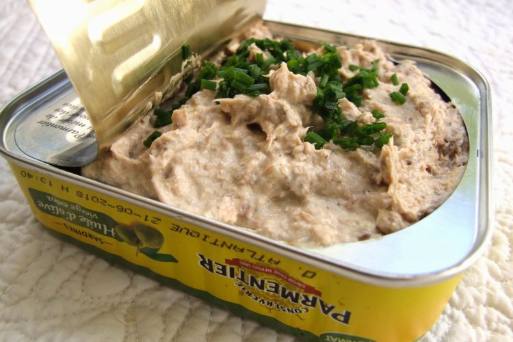 Rillettes de sardines au citron