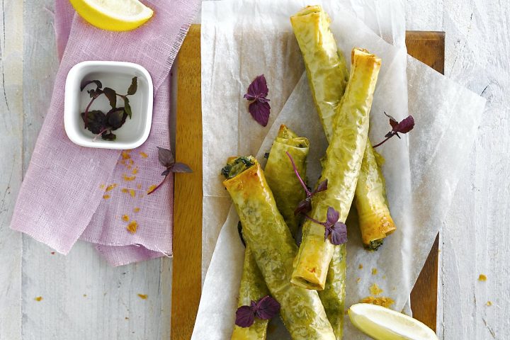 Rouleaux aux blettes et à la ricotta