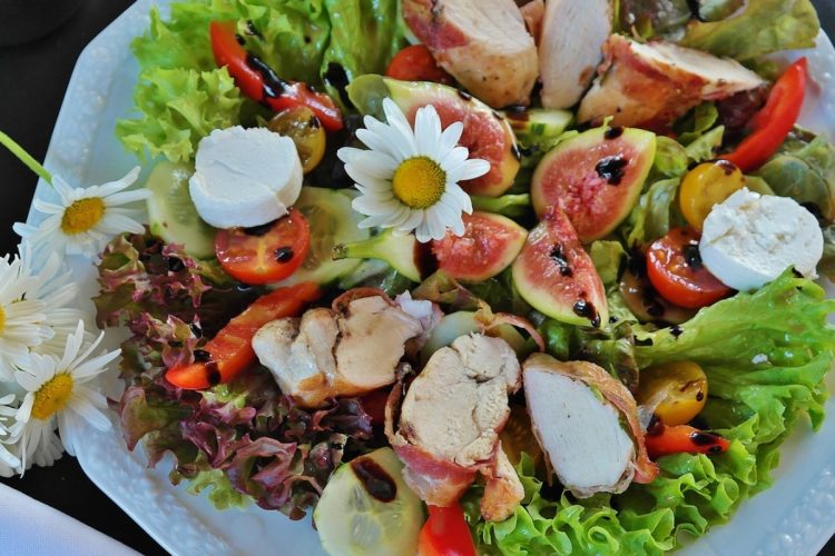 Recette salade au chèvre chaud