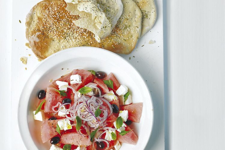 Salade de pastèque à la feta