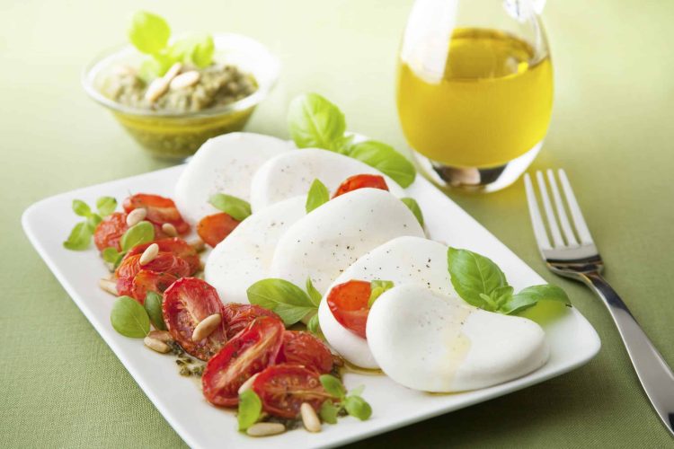 Salade mozzarelle