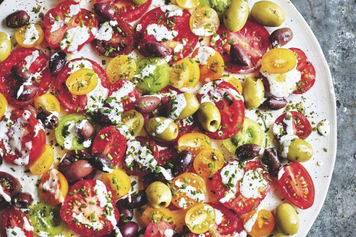 Salade tomates-olives