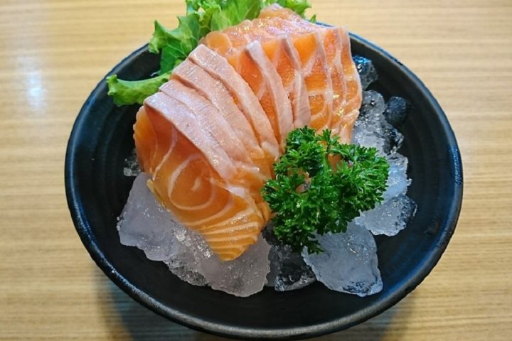 Sashimis de saumon