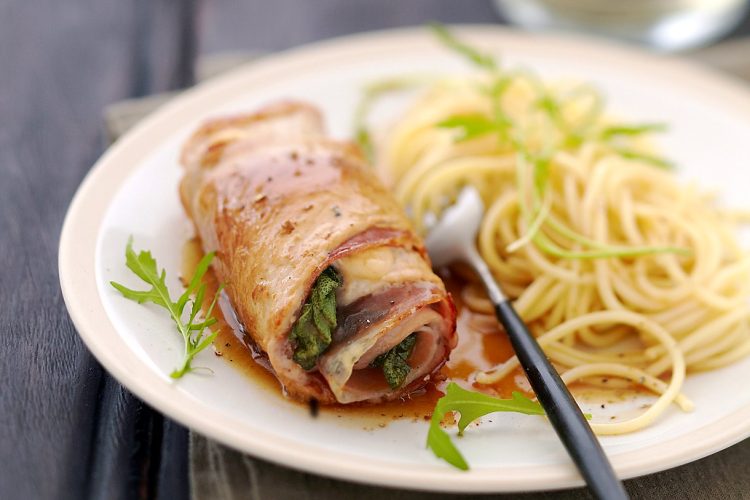 Saltimboccas et spaghettis