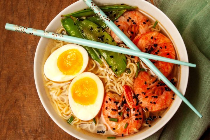 Recette soupe chinoise aux crevettes