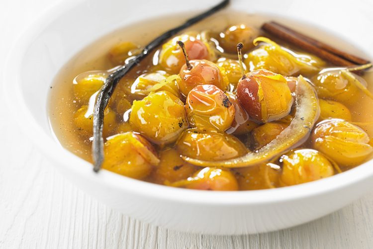 Soupe de mirabelles aux épices