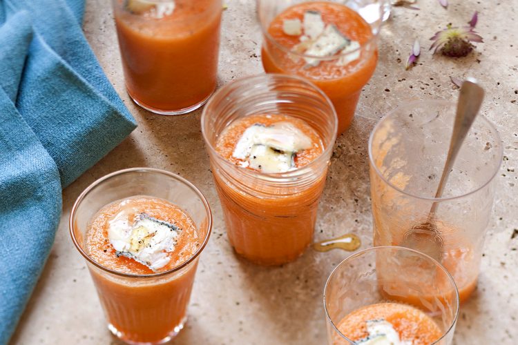 Soupe fruitée au pastis