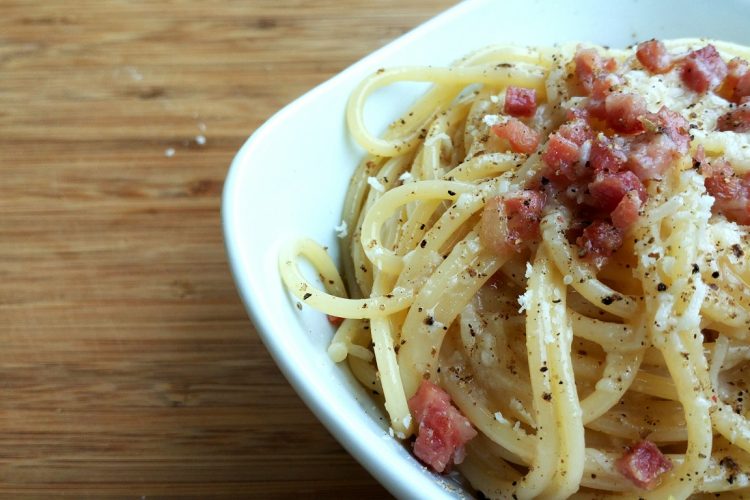 Penne alla carbonara