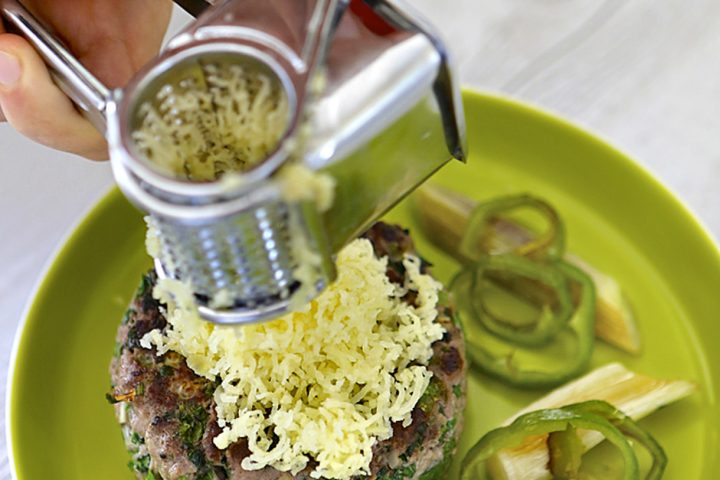 Steak aux herbes et nuage de purée
