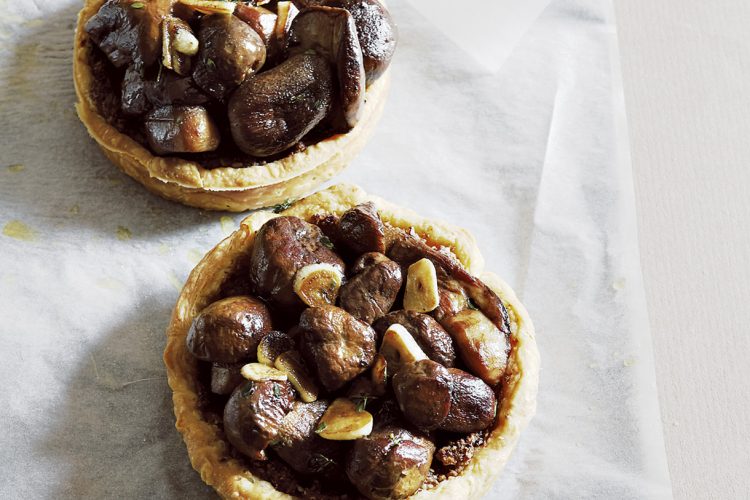 Tarte aux cèpes