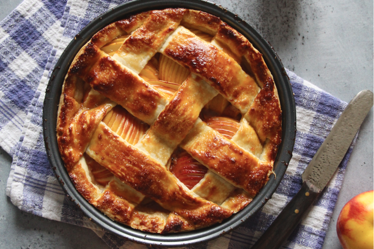 Tarte aux pommes à l’américaine