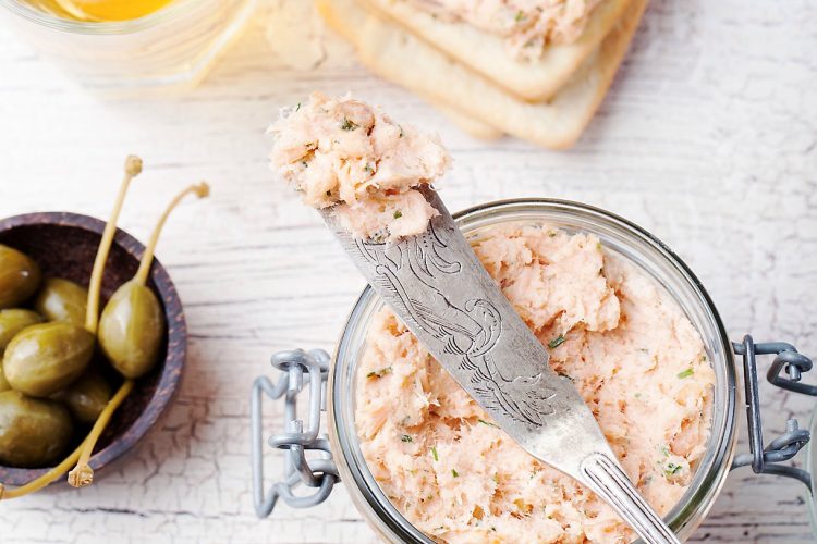 Tartinade à la truite fumée