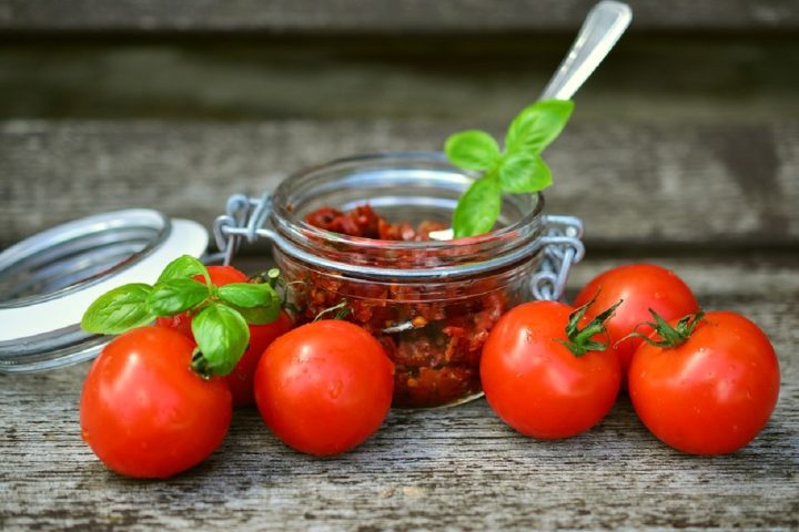 Flans express tomates séchées et beaufort