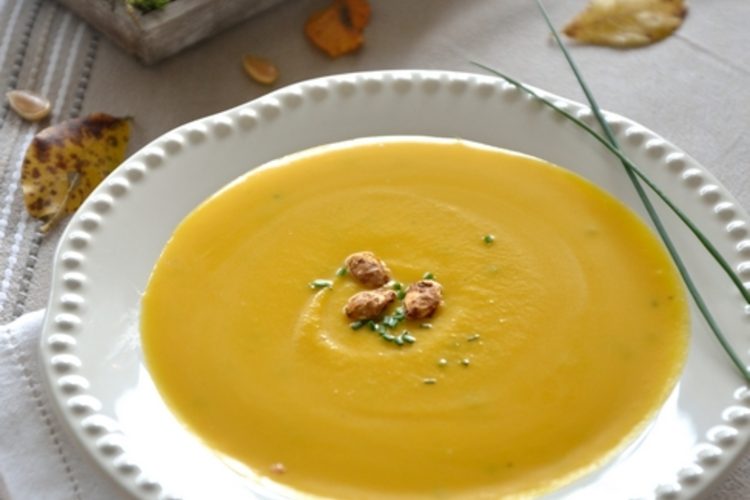 Velouté de potiron au curry