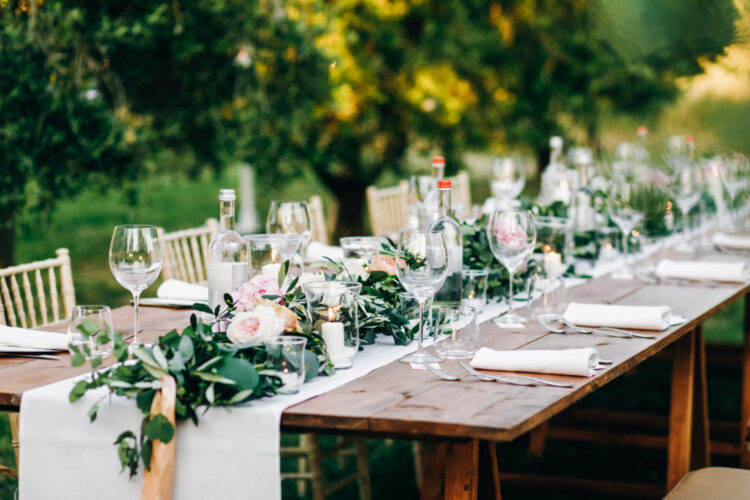 3 idées de menu pour un mariage