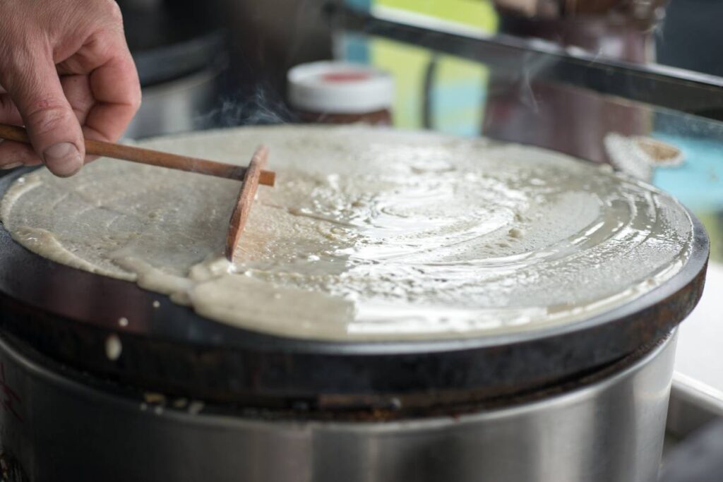 crêpière professionnelle électrique