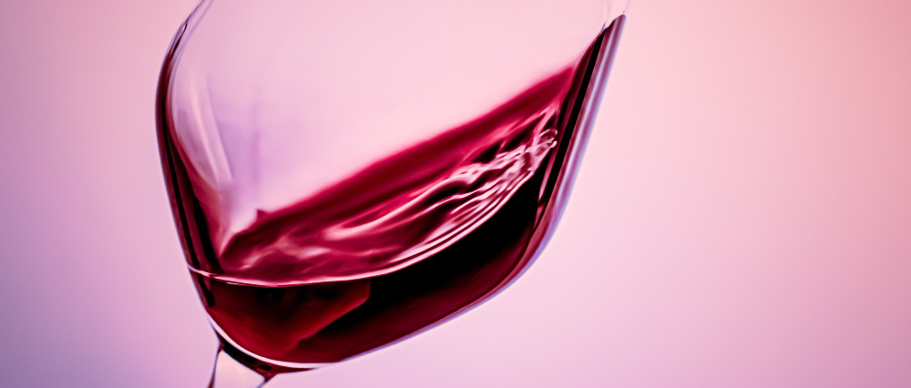 Un verre de vin rouge