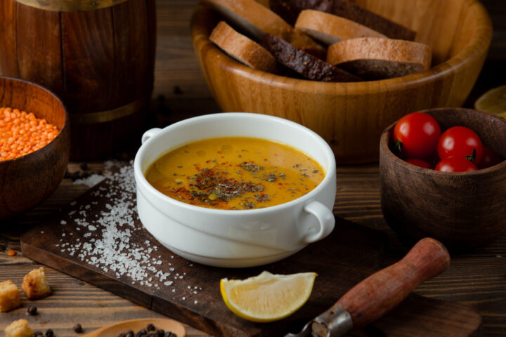 Recette végétalienne : La Soupe de lentilles épicée !