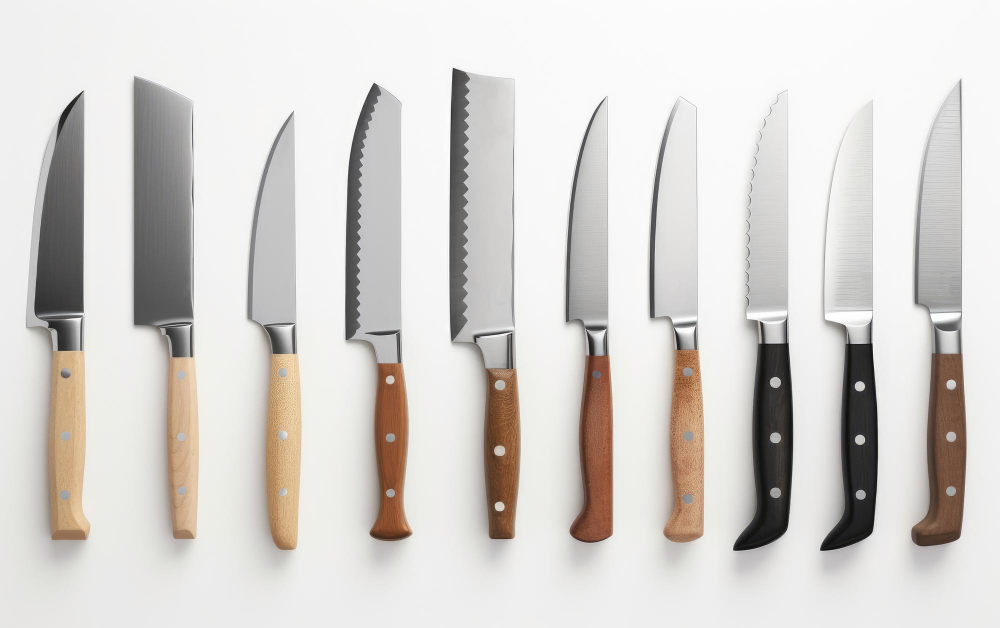 des couteaux Santoku