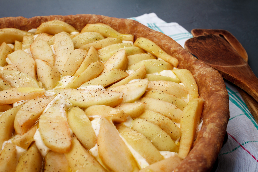 une belle tarte aux pommes