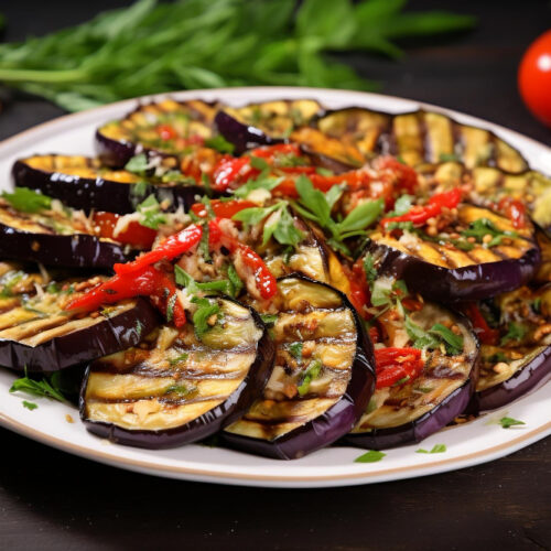 plat aubergine au four