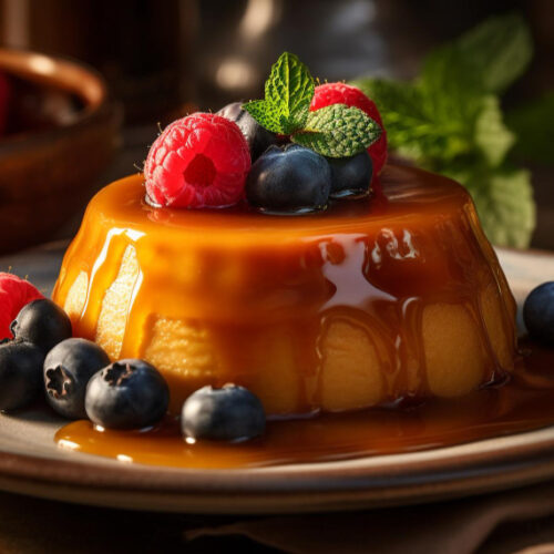 Flan sans pâte dessert