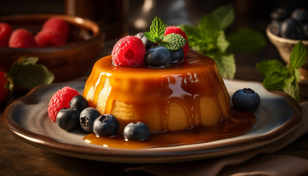Flan sans pâte dessert