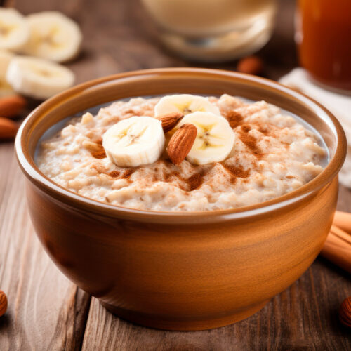 Porridge aux flocons d'avoine